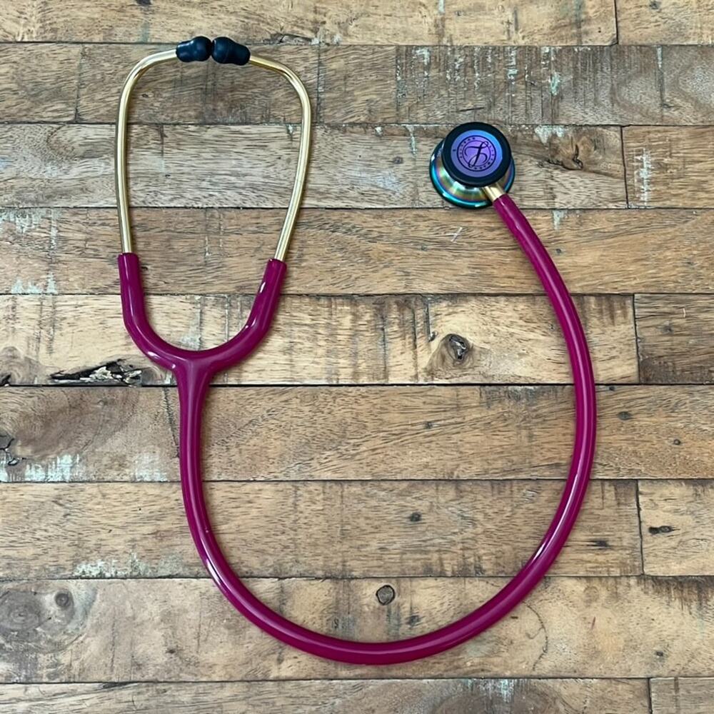 3M Littmann Classic III Monitoring Stethoscope Rainbow Pink Iridescent